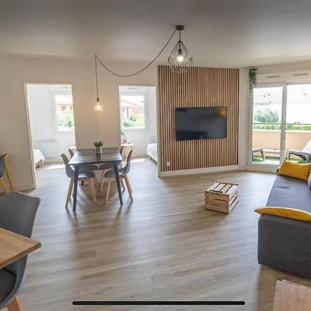 Ferienwohnung *T3*Toulouse Purpan+Parking+Piscine Exterior foto